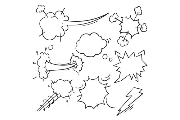 Download Doodle Fast Motion Clouds - Fast Collection