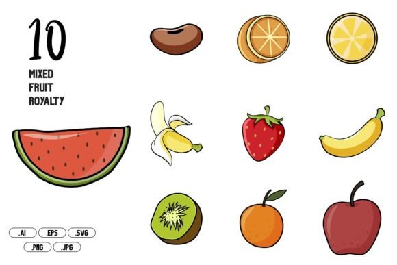 Download Mixed Fruit Royalty - Royalty Collection